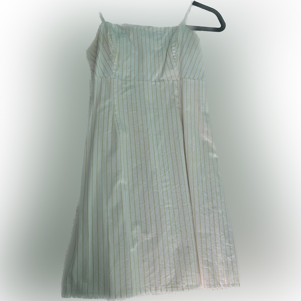 Striped Yellow Dress